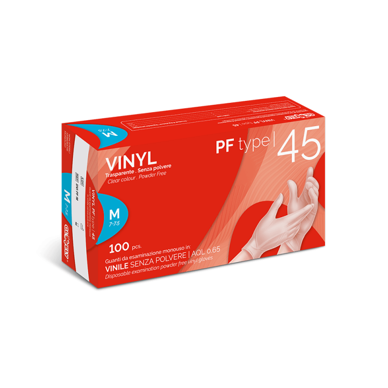 GLOVELY GUANTI IN VINILE X 100