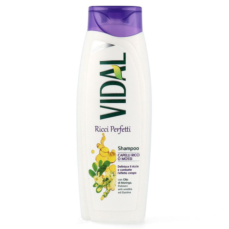 VIDAL SHAMPOO RICCI PERFETTI 250 ML.