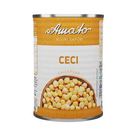 AMATO I BUONI SAPORI CECI IN LATTA 400 GR.