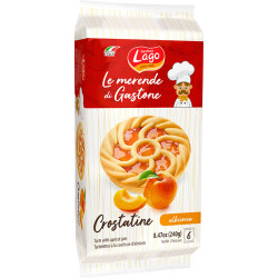 GASTONE LAGO CROSTATINE ALL'ALBICOCCA 240GR. (6X40 GR.)