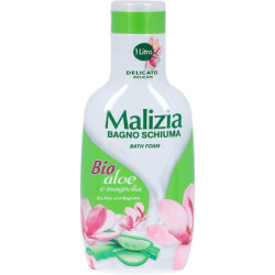 MALIZIA BAGNOSCHIUMA BIO ALOE E MAGNOLIA 1 LT.
