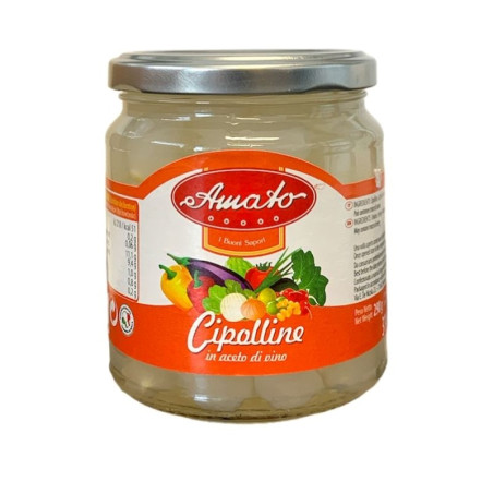 AMATO CIPOLLINE IN ACETO DI VINO 314 ML.