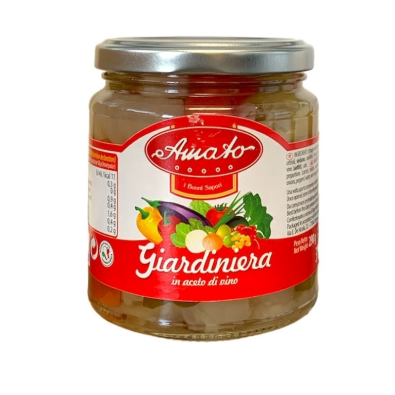AMATO GIARDINIERA IN ACETO DI VINO 290 GR.