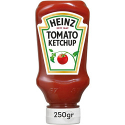 HEINZ KETCHUP TOP DOWN 250 GR.
