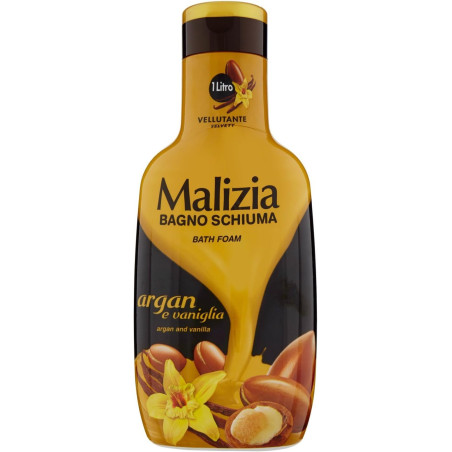 MALIZIA BAGNOSCHIUMA ARGAN E VANIGLIA 1 LT.