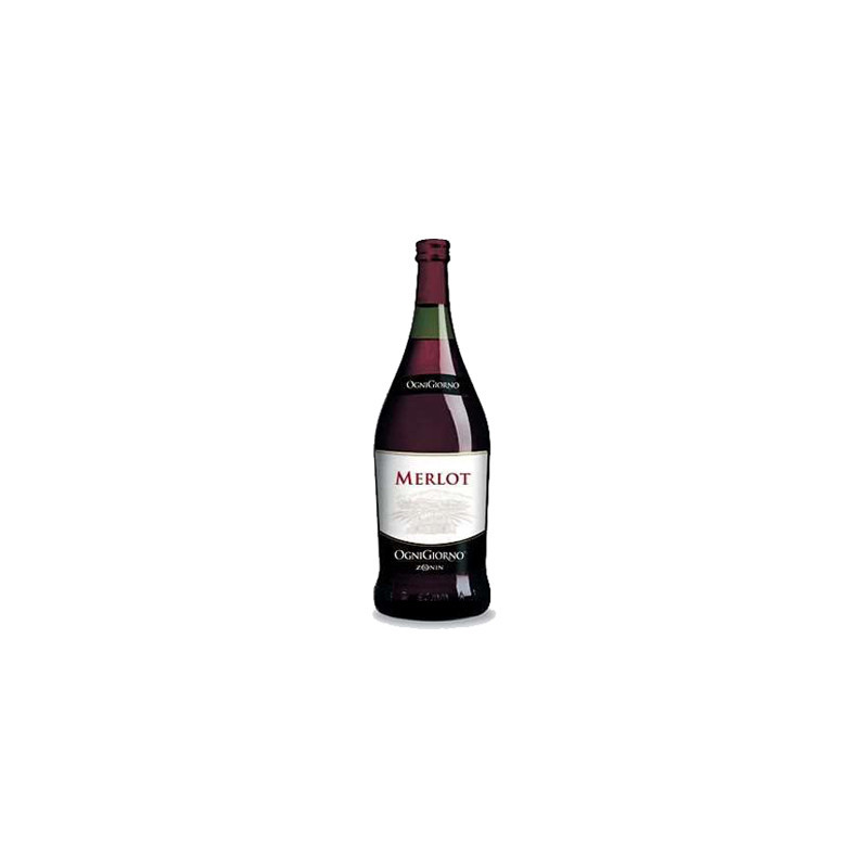 ZONIN OGNI GIORNO VINO ROSSO MERLOT DEL VENETO 11,5° 1,5 LT.