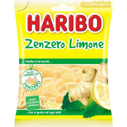 HARIBO CARAMELLE GOMMOSE ZENZERO E LIMONE IN BUSTA 175 GR.