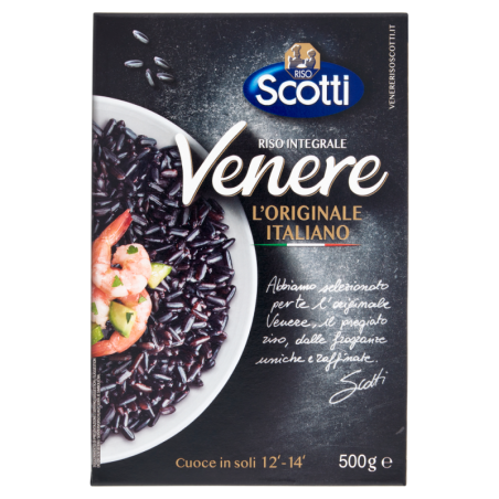 SCOTTI RISO INTEGRALE VENERE 500 GR.