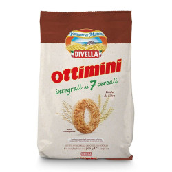 DIVELLA OTTIMINI CROCCANTI BISCOTTI INTEGRALI AI 7 CEREALI 300 GR.