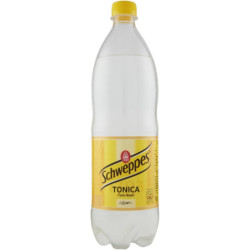 SCHWEPPES ACQUA TONICA BOTTIGLIA DA 1 LT