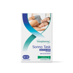 WIREPHARMA SONNO TASK INTEGRATORE ALIMENTARE PER LA QUALITÀ DEL SONNO CON MELATONINA 10 STICK 100 ML.