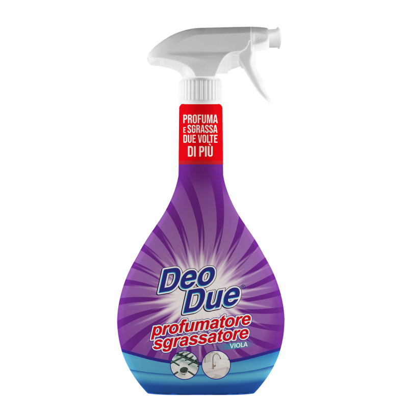 DEO DUE PROFUMATORE SGRASSATORE VIOLA 600 ML.