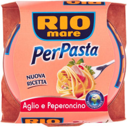 RIO MARE PER PASTA AGLIO E PEPERONCINO CONDIMENTO PER PASTA 160 GR.