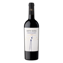 NOTTE ROSSA NEGROAMARO DEL SALENTO I.G.P. VOL. 13,5° 75 CL.