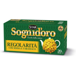 SOGNI D'ORO TISANA REGOLARITÀ CON SENNA E TARASSACO 20 FILTRI