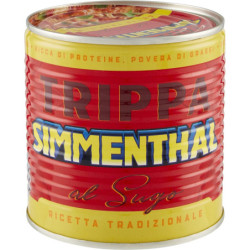 SIMMENTHAL TRIPPA AL SUGO RICETTA TRADIZIONALE RICCA DI PROTEINE E POVERA DI GRASSI 420 GR.