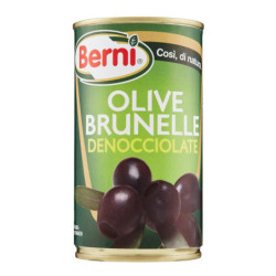 BERNI OLIVE BRUNELLE DENOCCIOLATE IN SALAMOIA 350 GR.