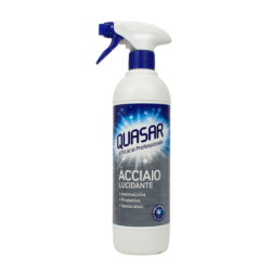 QUASAR EFFICACIA PROFESSIONALE ACCIAIO LUCIDANTE 580 ML.