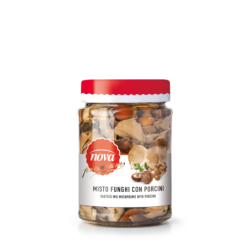 NOVA PREMIUM MISTO FUNGHI CON PORCINI 310 ML.