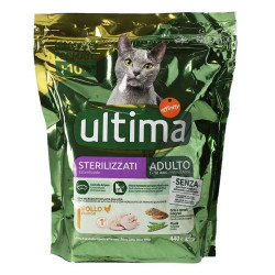 ULTIMA CROCCHETTE PER GATTI STERILIZZATI ADULTI CON POLLO 440 GR.