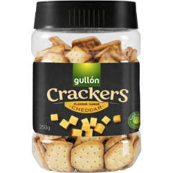 GULLON CRACKERS AL CHEDDAR 250 GR.