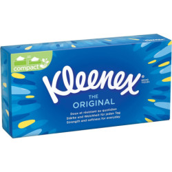 KLEENEX THE ORIGINAL FAZZOLETTI A 3 VELI IN BOX VELINE DA 70 PEZZI