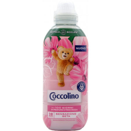 COCCOLINO AMMORBIDENTE CONCENTRATO SENSAZIONE SETA 28 LAVAGGI 645 ML.