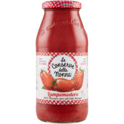 LE CONSERVE DELLA NONNA LAMPOMODORO DELL'EMILIA ROMAGNA 500 GR.