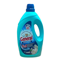 GENERAL UNIVERSALE 5IN1 DETERSIVO PER LAVATRICE 60 LAVAGGI 2.7 LT.