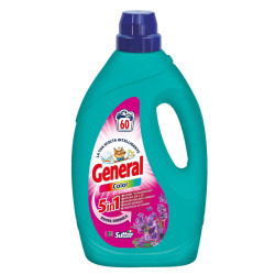 GENERAL COLOR 5IN1 DETERSIVO PER LAVATRICE PER CAPI COLORATI 60 LAVAGGI 2.7 LT.