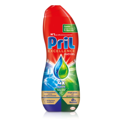 PRIL EXCELLENCE DUO GEL 4X AZIONI SCIOGLIGRASSO CON SGRASSATORE ATTIVO 540 ML.