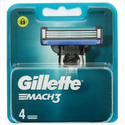 GILLETTE MACH 3 RICARICA LAMETTE PER RASOIO 4 PEZZI