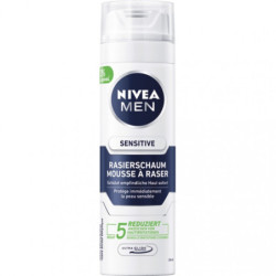 NIVEA MEN SENSITIVE SCHIUMA DA BARBA PER PELLI SENSIBILI SENZA ALCOOL 200 ML.