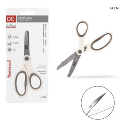 FORBICI MULTIUSO BICOLOR BIANCA E GRIGIA 14 CM