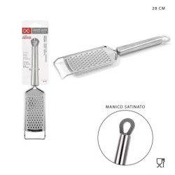 GRATTUGIA IN ACCIAIO SATINATO 28x5.5CM