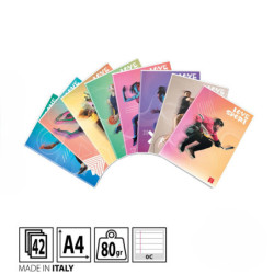 PIGNA LOVE SPORT QUADERNONE A RIGHE CON MARGINI 0C