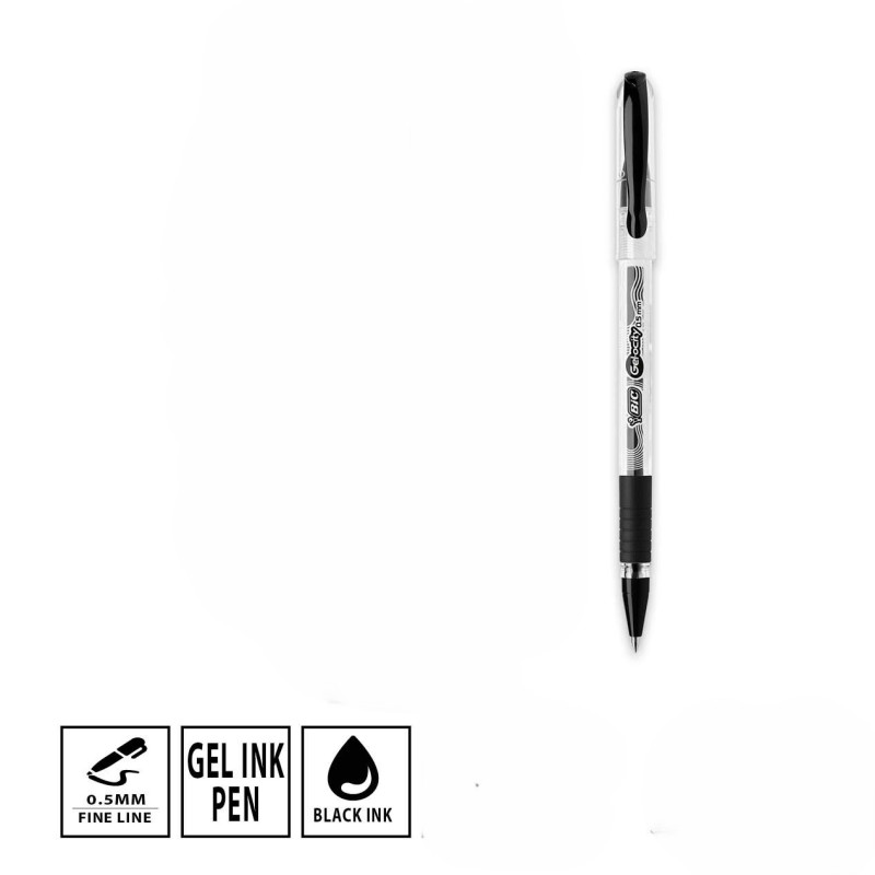 BIC PENNA GEL-OCITY STIC 0.5MM - NERO
