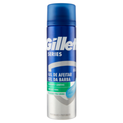 GILLETTE SERIES GEL DA BARBA LENITIVO PER PELLI SENSIBILI 200 ML.
