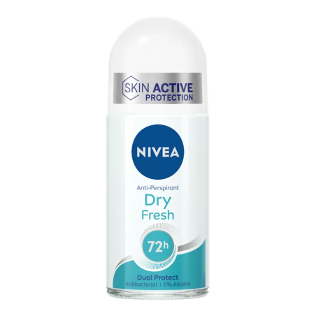 NIVEA DEODORANTE ROLL ON DRY FRESH 50 ML.