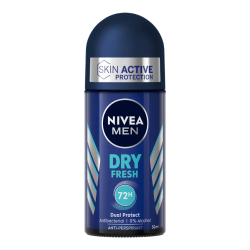 NIVEA MEN DEODORANTE ROLL ON FOR MEN DRY FRESH 50 ML.