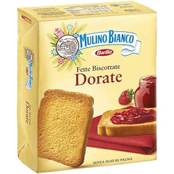 MULINO BIANCO FETTE BISCOTTATE DORATE 315 GR.