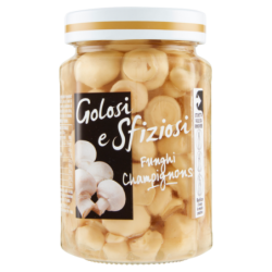 GOLOSI E SFIZIOSI FUNGHI CHAMPIGNON 290 GR.