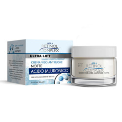 ULTRA RETINOL COMPLEX CREMA VISO ANTIRUGHE NOTTE CON ACIDO IALURONICO 50 ML.
