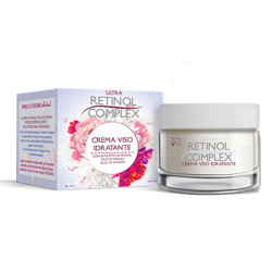 ULTRA RETINOL COMPLEX CREMA VISO IDRATANTE CON ESTRATTO DI PEONIA, OLIO DI ARGAN E VITAMINA E 50 ML.