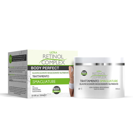 ULTRA RETINOL COMPLEX CREMA TRATTAMENTO PER SMAGLIATURE ELASTICIZZANTE, RASSODANTE E NUTRIENTE 250 ML.