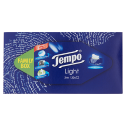 TEMPO FAZZOLETTI LIGHT FAMILYBOX A 3 VELI X120