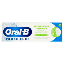 ORAL-B PRO-SCIENCE DENTIFRICIO PROTEZIONE GENGIVE E SCUDO ANTIBATTERICO 75 ML.