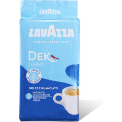 LAVAZZA CAFFE' MACINATO DECAFFEINATO CLASSICO 250 GR.