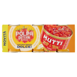 MUTTI POLPA DATTERINI IN PEZZI 3x300 GR.