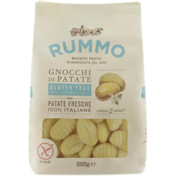 RUMMO GNOCCHI DI PATATE SENZA GLUTINE CON PATATE FRESCHE E ITALIANE 500 GR.